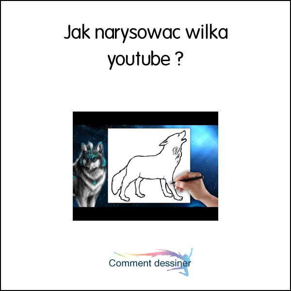 Jak narysować wilka youtube